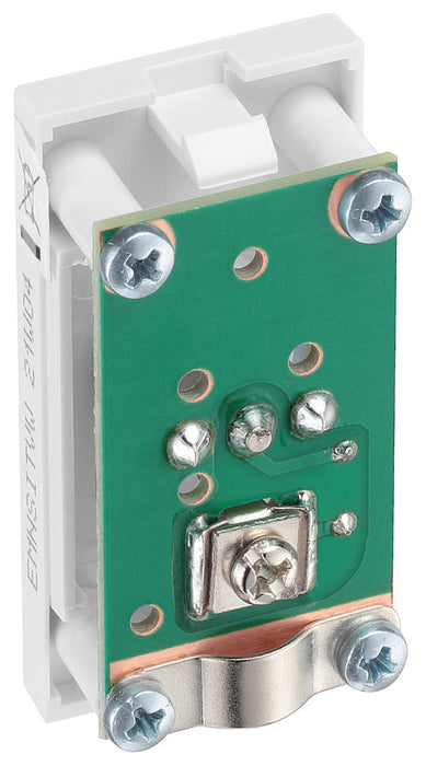BG EMNSITVW Euro Module Co-Axial (Isolated) Connection - White - westbasedirect.com