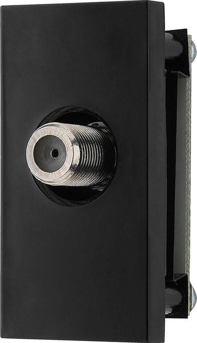 BG EMNSSATB Euro Module Satellite Connection Female - Black - westbasedirect.com