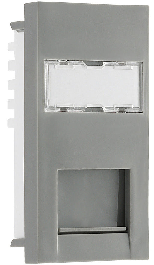 BG EMRJ45C5EG Euro Module Data RJ45, CAT5e (IDC) - Grey - westbasedirect.com