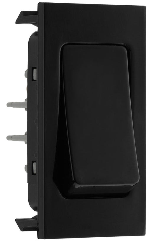 BG EMSW12B Euro Module 20AX 2-Way Switch - Black - westbasedirect.com