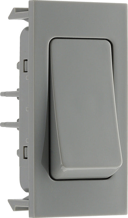 BG EMSW12G Euro Module 20AX 2-Way Switch - Grey - westbasedirect.com