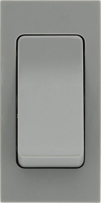 BG EMSW12G Euro Module 20AX 2-Way Switch - Grey - westbasedirect.com