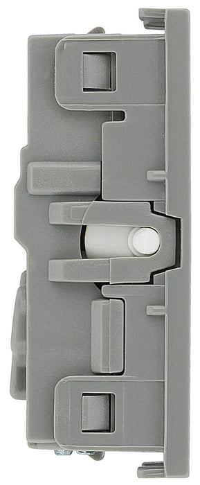 BG EMSW12KYG Euro Module 20AX 2-Way Key Switch - Grey - westbasedirect.com