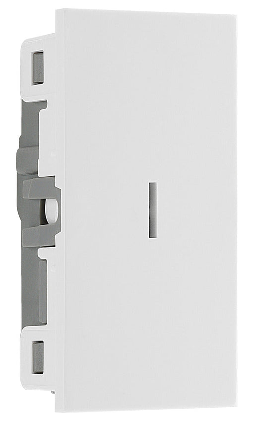 BG EMSW12KYW Euro Module 20AX 2-Way Key Switch - White - westbasedirect.com