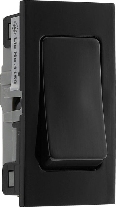 BG EMSW13B Euro Module 10AX Intermediate Switch - Black - westbasedirect.com