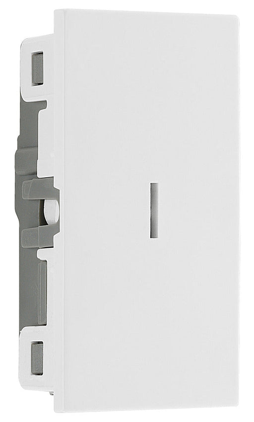 BG EMSW30KYW Euro Module 20A DP Key Switch - White - westbasedirect.com