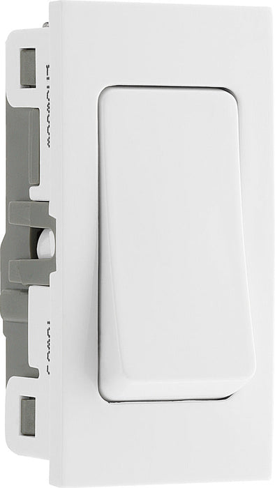 BG EMSW30W Euro Module 20A DP Switch - White - westbasedirect.com