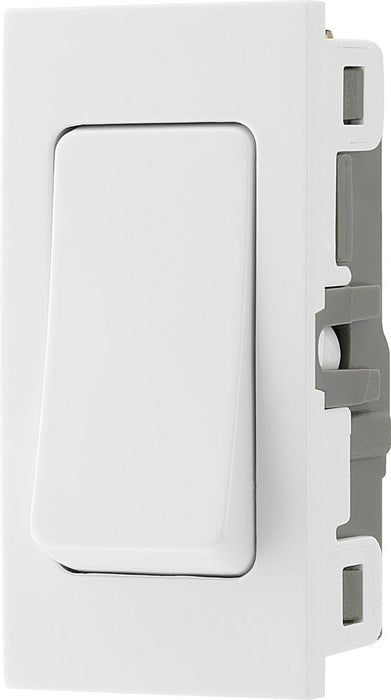 BG EMSW30W Euro Module 20A DP Switch - White - westbasedirect.com