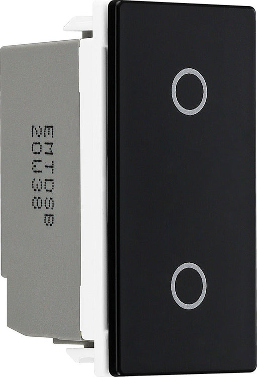 BG EMTDSB Euro Module Slave Touch LED Dimmer - Black - westbasedirect.com