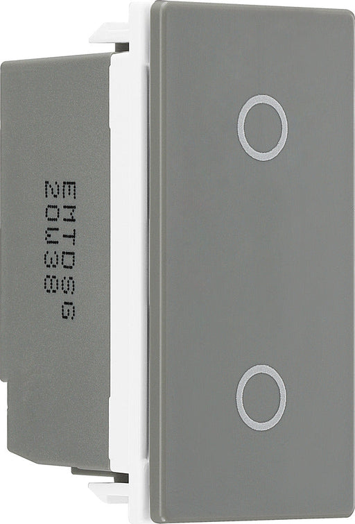BG EMTDSG Euro Module Slave Touch LED Dimmer - Grey - westbasedirect.com