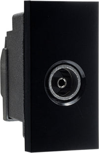 BG EMTVFB Euro Module IEC Female (Return) - Black