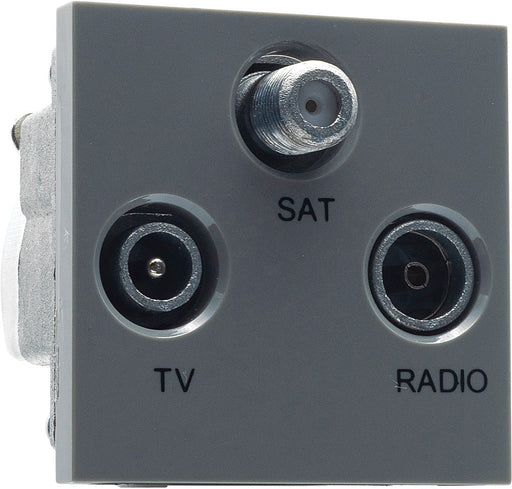 BG EMTVFMSATG Euro Module TV, Radio, Dual Satellite - Grey - westbasedirect.com