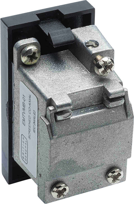 BG EMTVMB Euro Module IEC Male - Black - westbasedirect.com