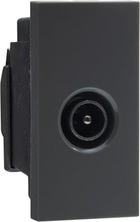 BG EMTVMG Euro Module IEC Male - Grey