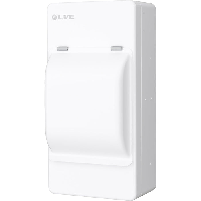 LIVE Electrical EMU4 4 Way IP40 Metal Enclosure with Lid - westbasedirect.com