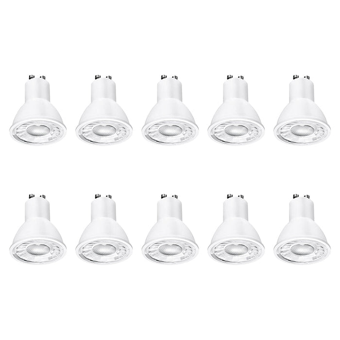 Aurora EN-DGU005/30 ICE 5W 60° 500lm GU10 LED Dimmable 3000K - Warm White (10 Pack) - westbasedirect.com
