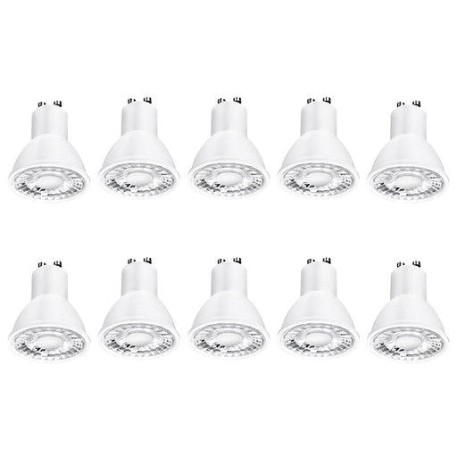 Aurora EN-DGU55/40 ClearVu 5W 38° 550lm GU10 LED Dimmable Cool White Lamp 4000K (10 Pack) - westbasedirect.com