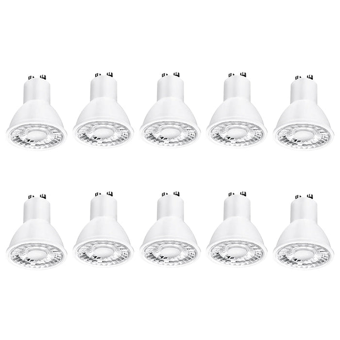 Aurora EN-DGU55/40 ClearVu 5W 38° 550lm GU10 LED Dimmable Cool White Lamp 4000K (10 Pack) - westbasedirect.com