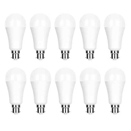 Aurora EN-GLSB2215/30 ECO 230V GLS B22 15W LED Non-Dimmable Lamp 3000K Warm White (10 Pack) - westbasedirect.com