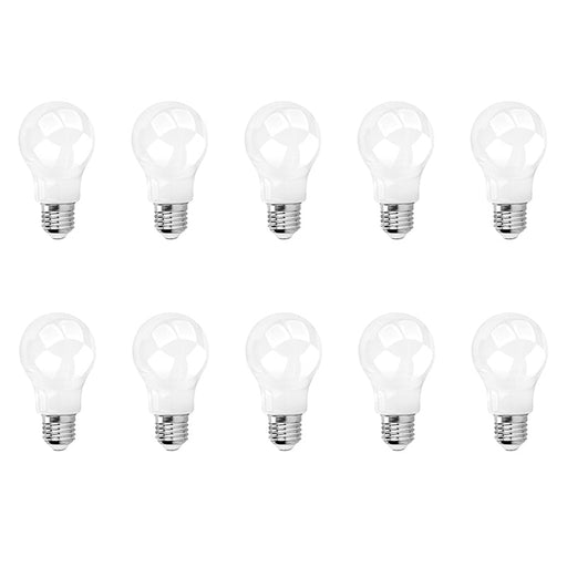 Aurora EN-GLSE279/30 ECO 230V GLS E27 8W LED Non-Dimmable Lamp 3000K Warm White (10 Pack) - westbasedirect.com