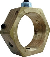 Wiska EN63 M63 Brass Earthing Nuts for WIB Enclosures & COMBI Junction Box (Pack of 1)