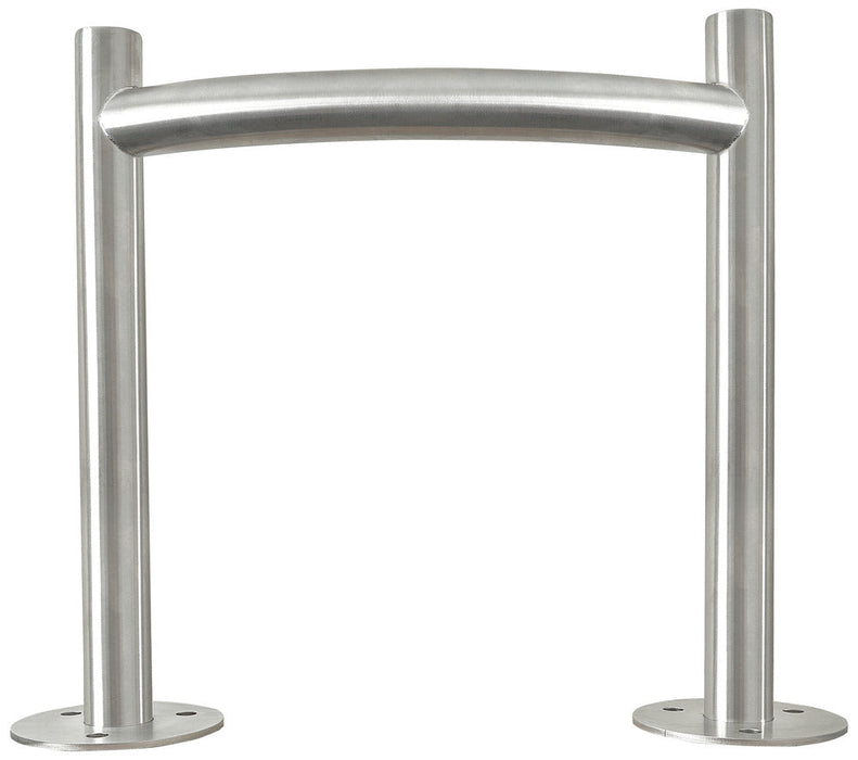 BG SyncEV EVACBHSS Crash Barrier For EV Charge Points H-Style Stainless Steel - westbasedirect.com