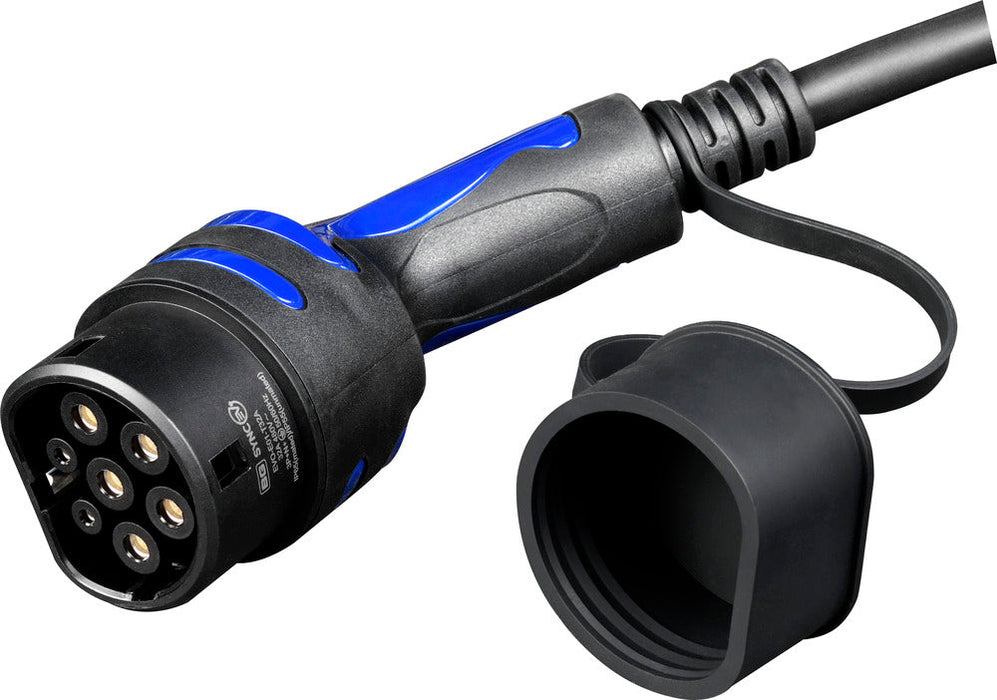 SyncEV EVC22328TL Mode 3 EV Charging Cable 8m Type 2 to Type 2 Three Phase - westbasedirect.com