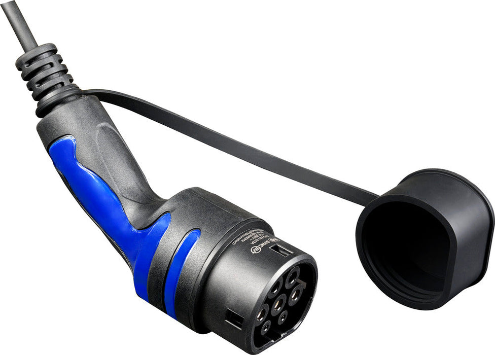 SyncEV EVCM221310 Mode 2 EV Charging Cable 10m 3 Pin Plug to Type 2 - westbasedirect.com