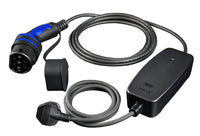 SyncEV EVCM22135 Mode 2 EV Charging Cable 5m 3 Pin Plug to Type 2