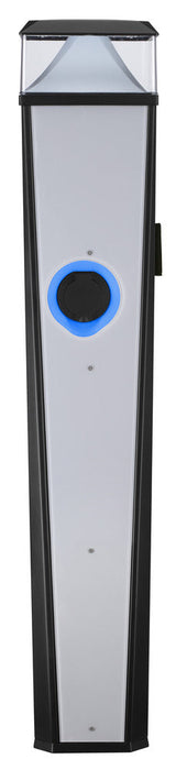 BG SyncEV EVPCFSM211LBGRP Pro Charger Floor Mount Dual Socket Outlet Three Phase 2X11kW Integrated MID Meter Lit Head 4G Pay Terminal - westbasedirect.com