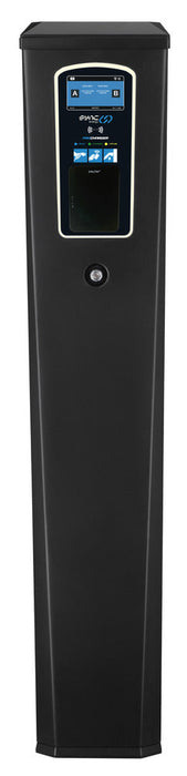 BG SyncEV EVPCFSM211NBGRP Pro Charger Floor Mount Dual Socket Outlet Three Phase 2X 11kW Integrated MID Meter 4G Pay Terminal - westbasedirect.com