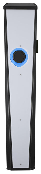 BG SyncEV EVPCFSM211NBGRP Pro Charger Floor Mount Dual Socket Outlet Three Phase 2X 11kW Integrated MID Meter 4G Pay Terminal - westbasedirect.com