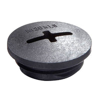 Wiska 10061837 EVSG M63 Plastic Metric Threaded Stop End - Black