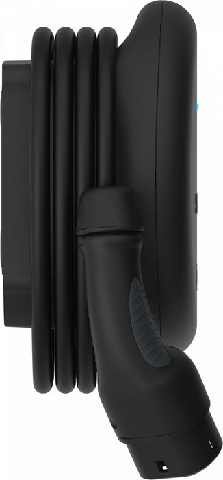 SyncEV BG EVT77G 7.4kW Tethered Wall Charger with 7.5m Cable WiFi Only - Black - westbasedirect.com