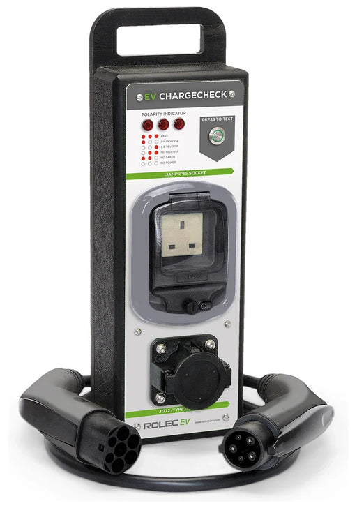 Rolec EVTU0018 ChargeCheck EV Charging Unit Tester - westbasedirect.com