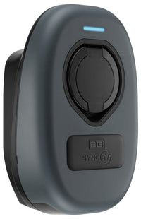 BG SyncEV EVWC2S22GR EV Wall Charger 22kW Three Phase Type 2 Socketed Wi-Fi/LAN/RFID - Black