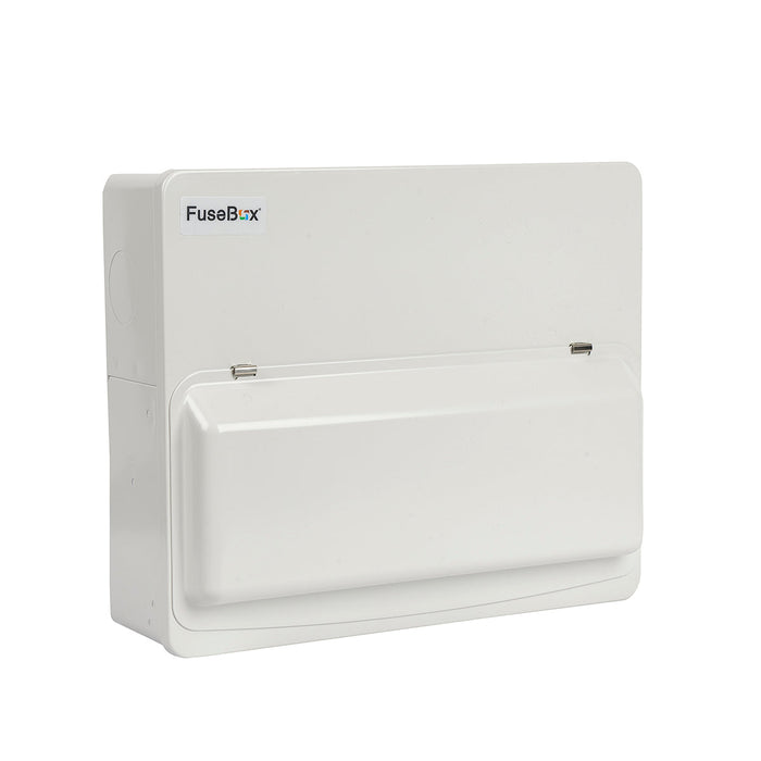 FuseBox F2010MX 14 Module 10 Way Consumer Unit + 100A Main Switch, T2 SPD - westbasedirect.com