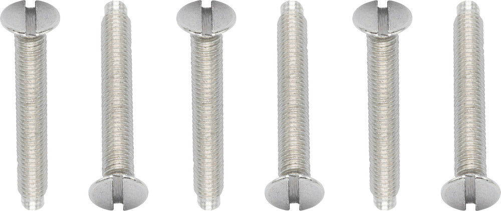 BG FPFS26/10 M3.5 x 26mm Flat Head Screws (10 Pack) - Brushed Steel - westbasedirect.com