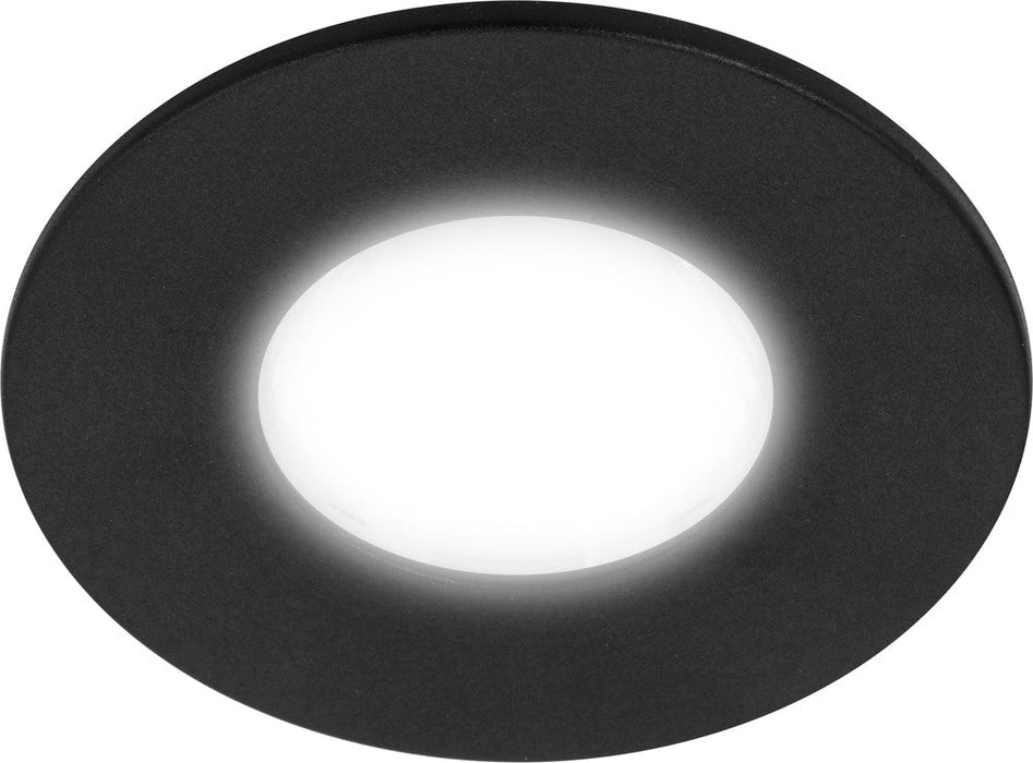 Luceco FTBZFBK FType Flat Matt Black Bezel Accessory - westbasedirect.com