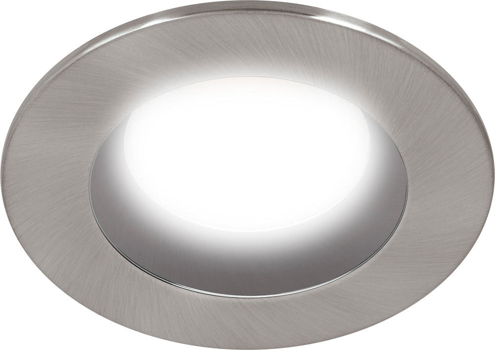 Luceco FTBZRBS FType Regressed Brush Steel Bezel Accessory - westbasedirect.com