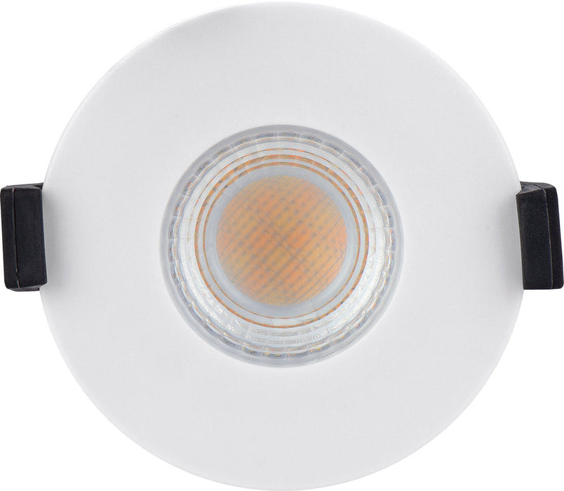 Luceco FTF6WCCT FType MK2 4W/6W 750lm Power Change & 4 Colour CCT 2700K/3000K/4000K/6000K Dimmable IP65 White - Flat - westbasedirect.com