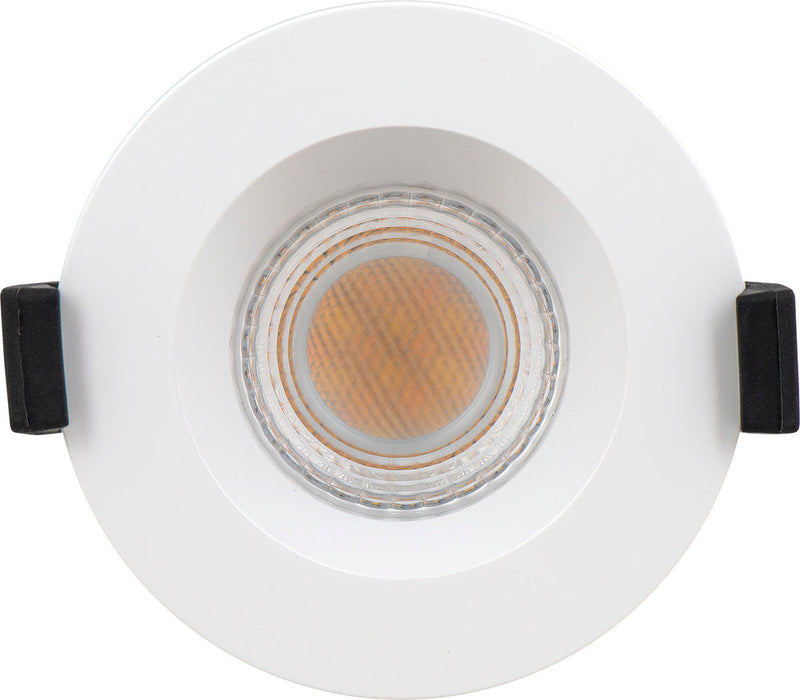 Luceco FTR6WCCT FType MK2 4W/6W 750lm Power Change & 4 Colour CCT 2700K/3000K/4000K/6000K Dimmable IP65 White - Regressed - westbasedirect.com