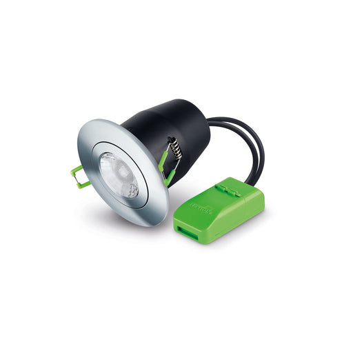 JCC JC010023/CH Fireguard Next Generation Unlamped Downlight Tilt IP20 Chrome - westbasedirect.com