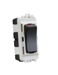 Knightsbridge GDM003MB 20AX DP Module + LED Indicator - Matt Black