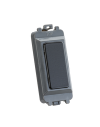 Knightsbridge GDM013MB Blank Grid Module - Matt Black