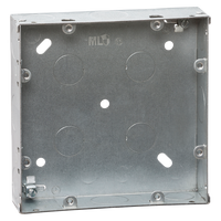 Knightsbridge GDSG68G 6-8G 35mm Galvanized Steel Box