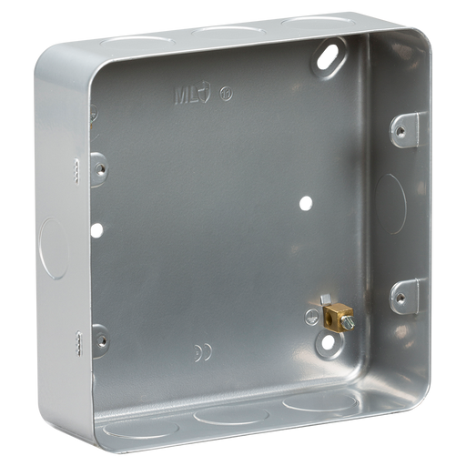 Knightsbridge GDSG68M Metal Clad 6-8G Surface Mount Box - westbasedirect.com