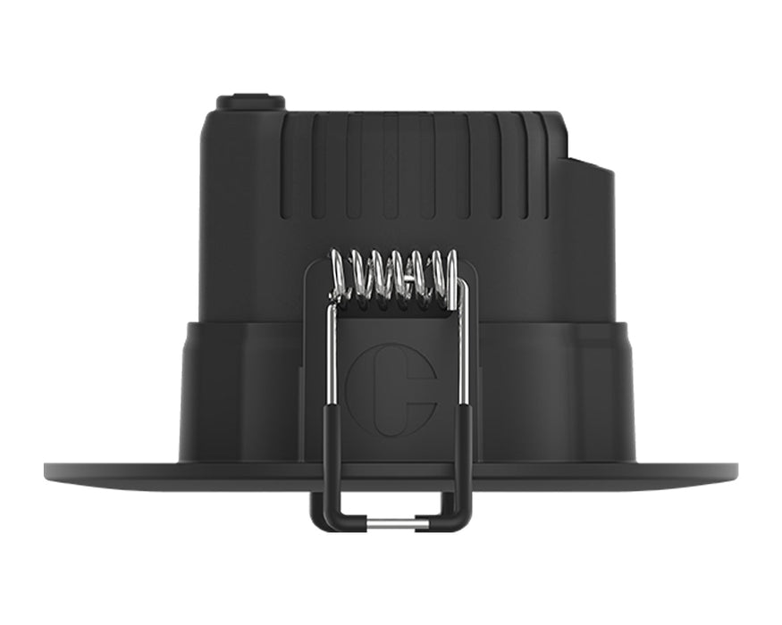 Collingwood H2EXT1B H2 Pro Extreme CSP IP65 5W & Colour Switchable LED Outdoor Soffit Downlight 2200K/2700K/3000K Black - westbasedirect.com