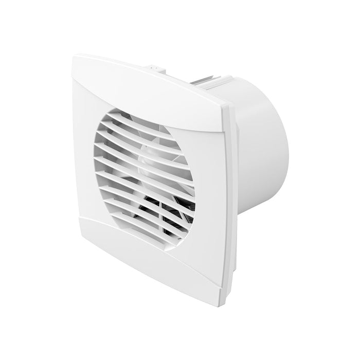 Velair EVEHA100T001 Helix Air Extractor Fan Timer 100mm White - westbasedirect.com