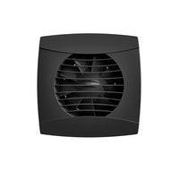 Velair EVEHA100TH003 Helix Air Extractor Fan Timer & Humidistat 100mm Black
